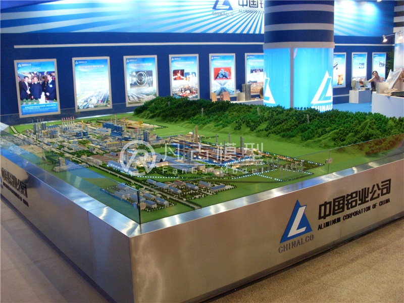 s中国铝业山西沙盘模型
